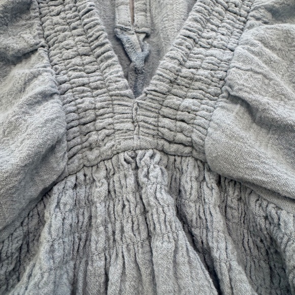 Free People For the Moment Mini Dress Blue Size XL - Picture 5 of 13